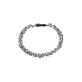 Men's iced-out CZ tennis bracelet in silver – LuxeJewelrs